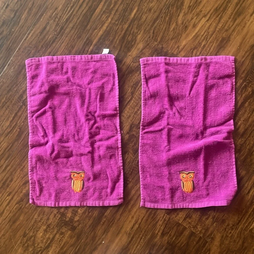 Unbranded Owl Hand Towels (2pc)